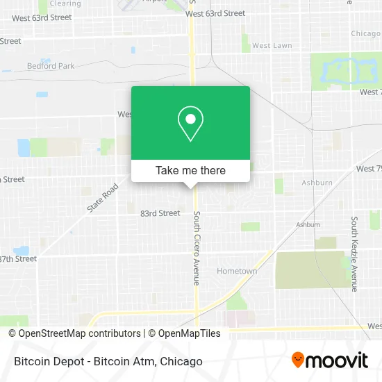 Bitcoin Depot - Bitcoin Atm map