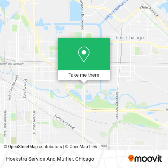 Hoekstra Service And Muffler map