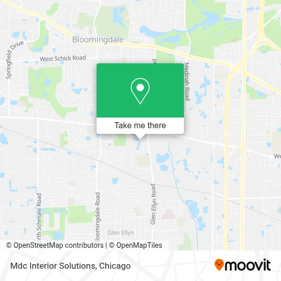 Mdc Interior Solutions map