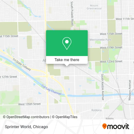 Sprinter World map