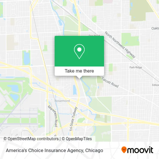 America's Choice Insurance Agency map