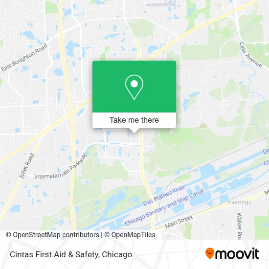 Cintas First Aid & Safety map