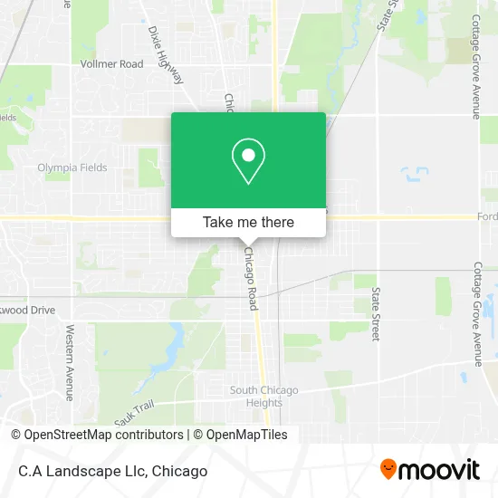 C.A Landscape Llc map