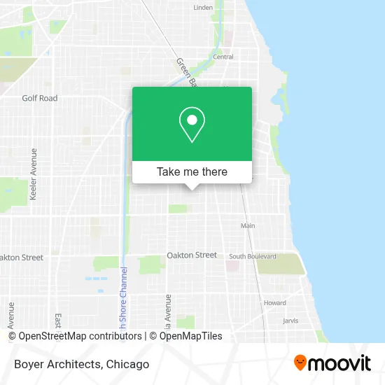 Boyer Architects map