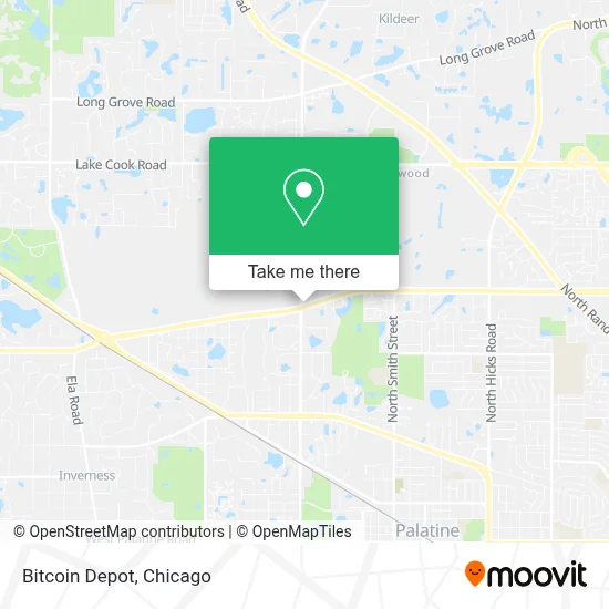 Bitcoin Depot map
