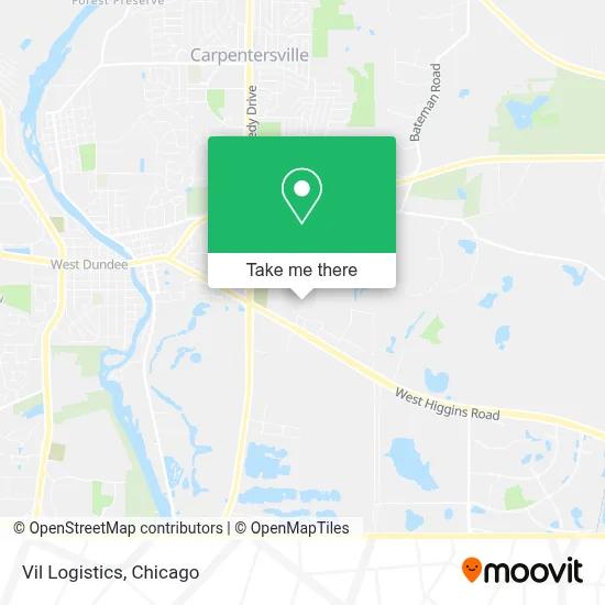 Vil Logistics map