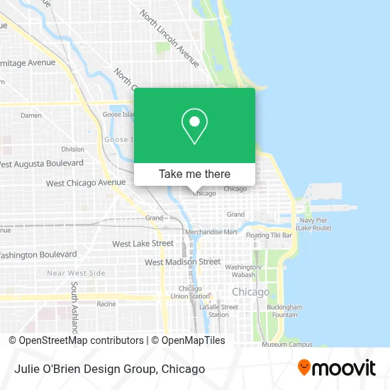 Julie O'Brien Design Group map