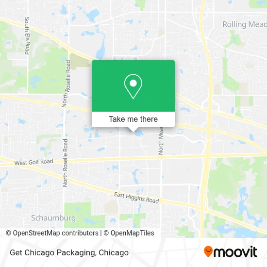 Get Chicago Packaging map