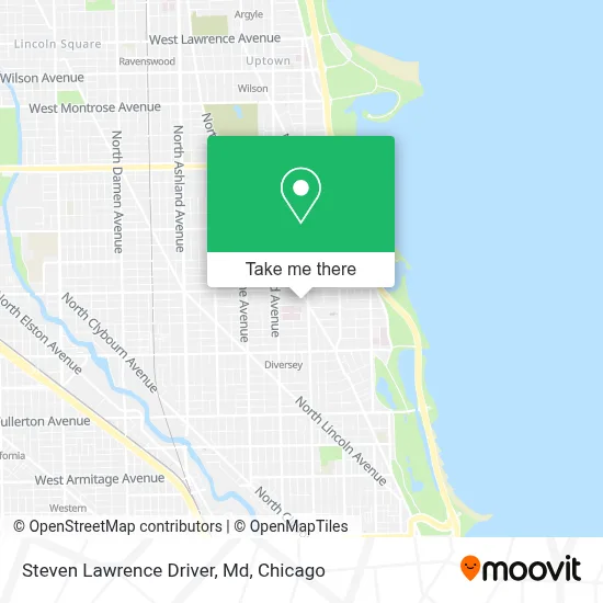 Steven Lawrence Driver, Md map