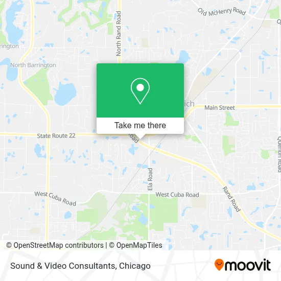 Sound & Video Consultants map