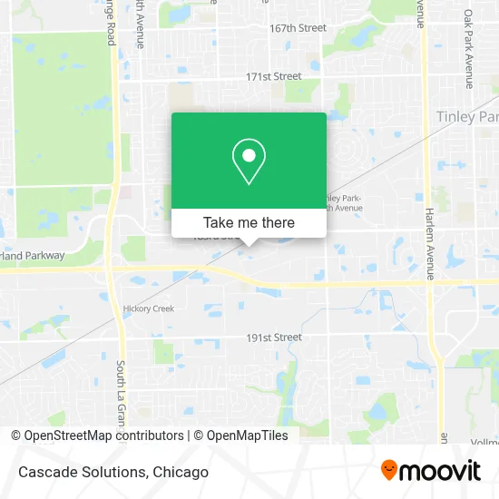 Cascade Solutions map