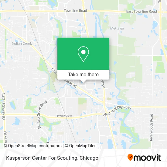 Kasperson Center For Scouting map