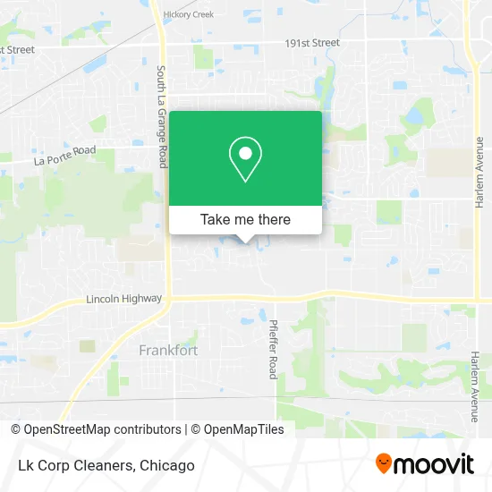 Lk Corp Cleaners map