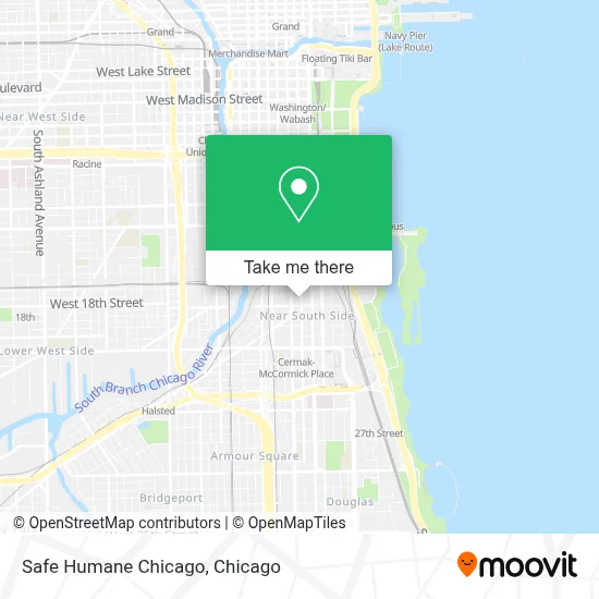 Safe Humane Chicago map