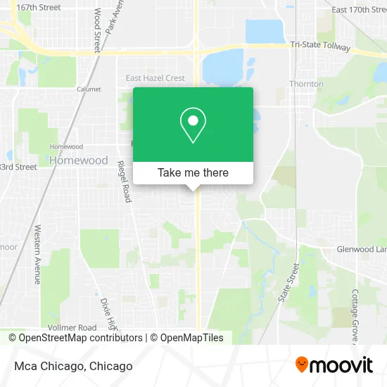 Mca Chicago map