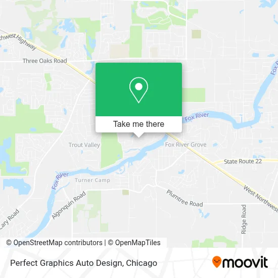 Perfect Graphics Auto Design map