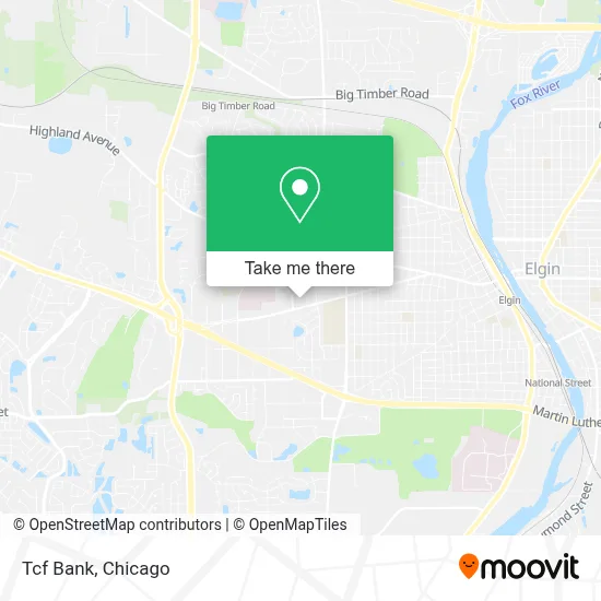 Tcf Bank map