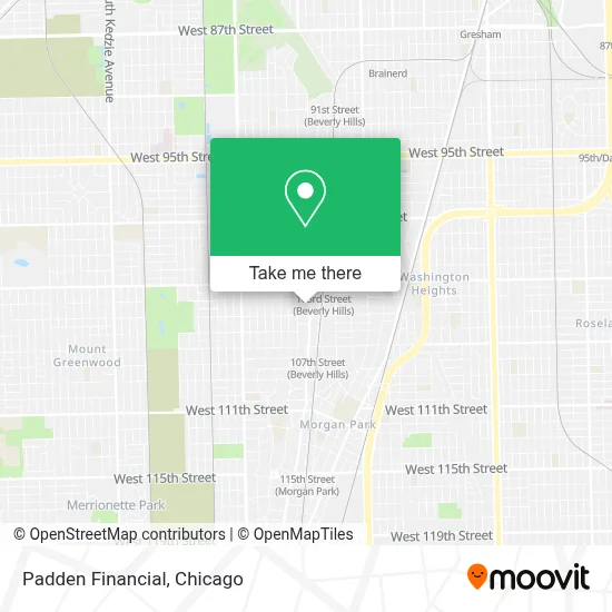 Padden Financial map