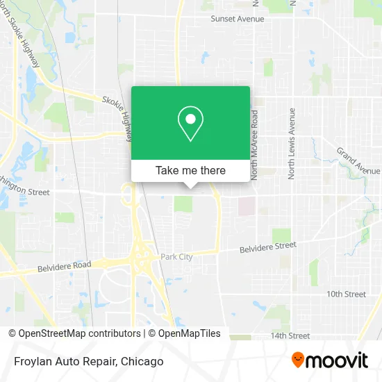 Froylan Auto Repair map