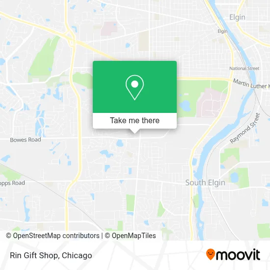 Rin Gift Shop map