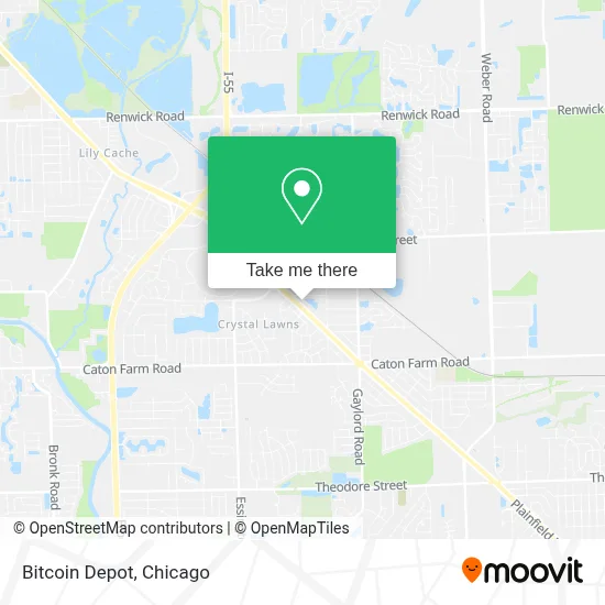 Bitcoin Depot map
