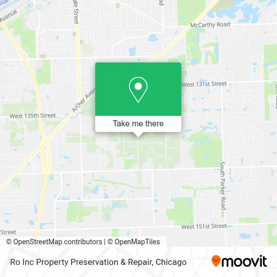Ro Inc Property Preservation & Repair map
