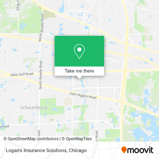 Logan's Insurance Solutions map