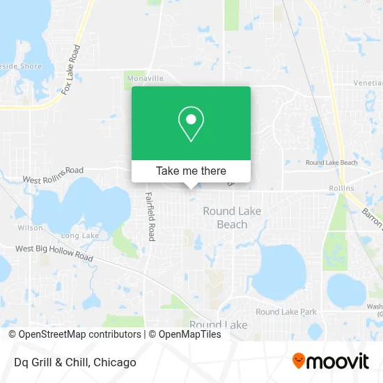 Dq Grill & Chill map
