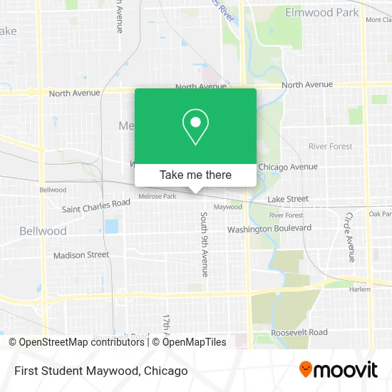 First Student Maywood map