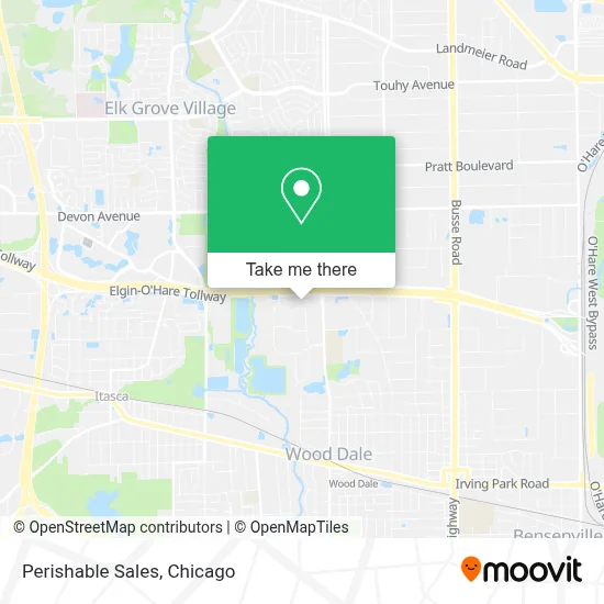 Perishable Sales map