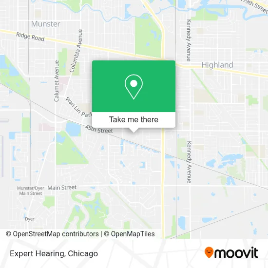Expert Hearing map