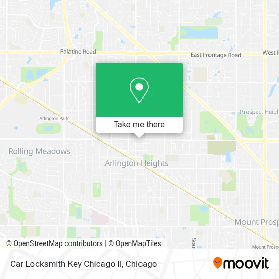 Car Locksmith Key Chicago Il map