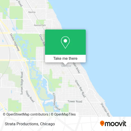 Strata Productions map