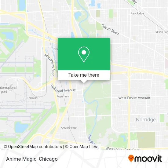 Anime Magic map