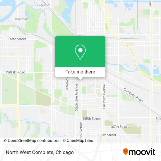 North West Complete map