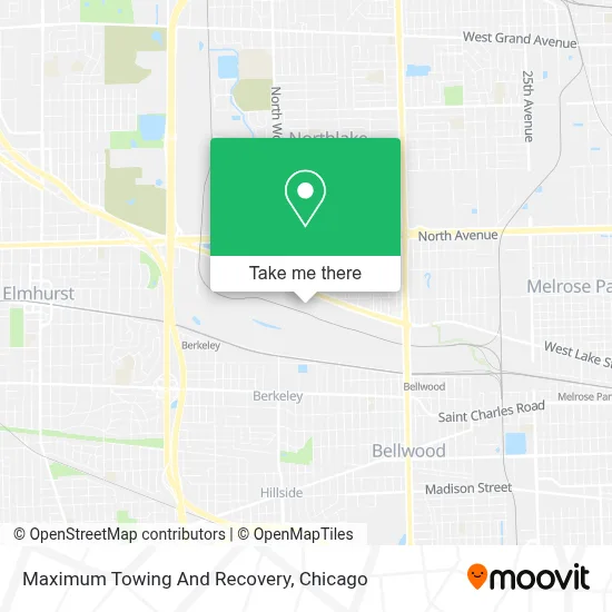 Maximum Towing And Recovery map