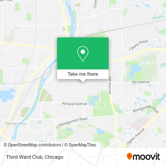Third Ward Club map
