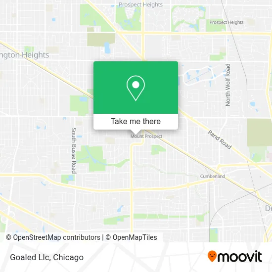 Goaled Llc map