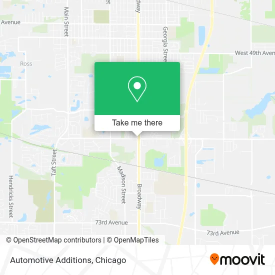Automotive Additions map
