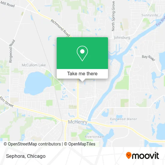 Sephora map