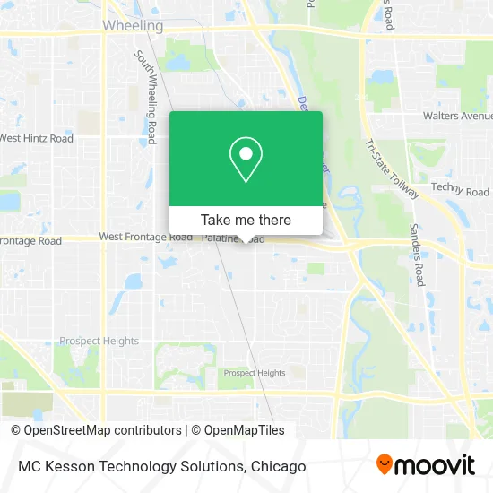 MC Kesson Technology Solutions map