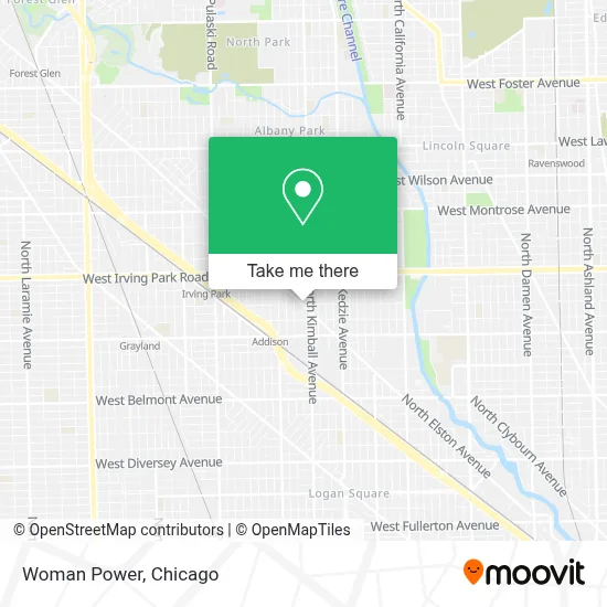 Woman Power map