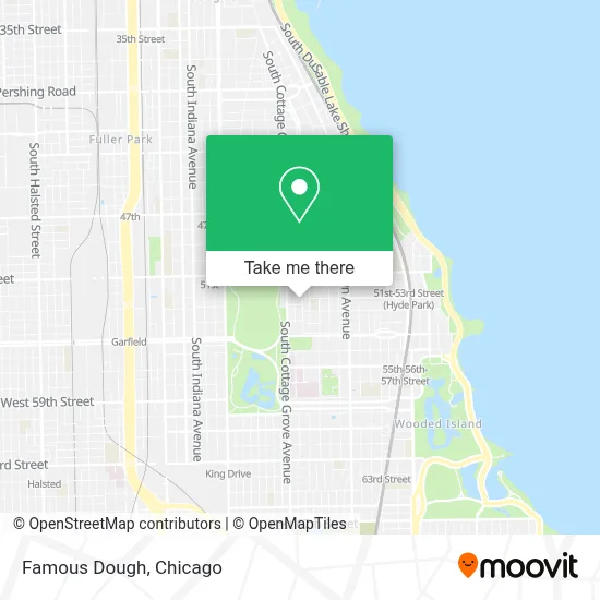 Famous Dough map