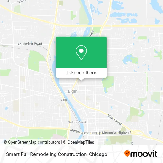 Smart Full Remodeling Construction map