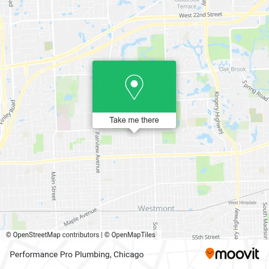 Performance Pro Plumbing map