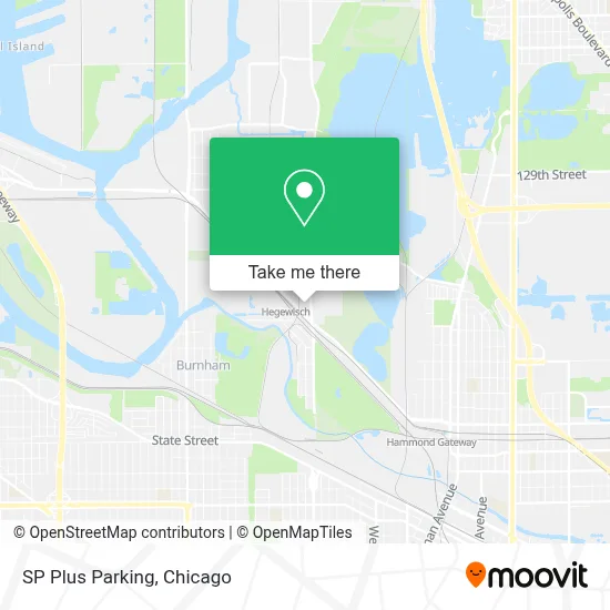 SP Plus Parking map