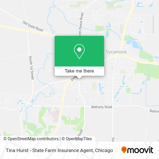 Tina Hurst - State Farm Insurance Agent map