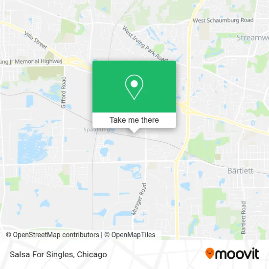 Salsa For Singles map