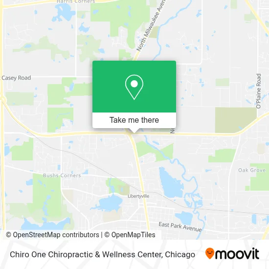 Chiro One Chiropractic & Wellness Center map