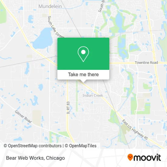 Bear Web Works map